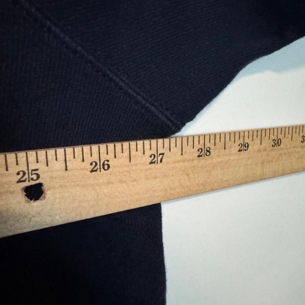 Polo Ralph Lauren 1/4 Zip Sweater Mens XXL Navy Polo Bear Estate Rib Pullover